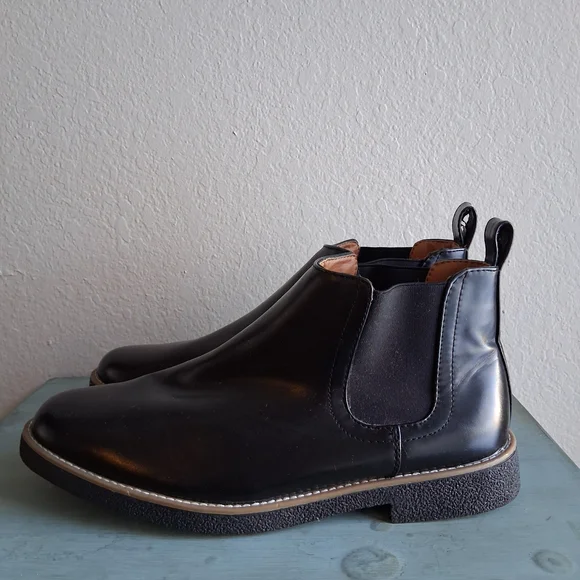 🌟 Deer Stags Rockland Chelsea Black Chukka Boots Sz12. NEW - Picture 5 of 10